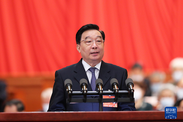 全国人大常委会副委员长王晨作关于中华人民共和国地方各级人民代表