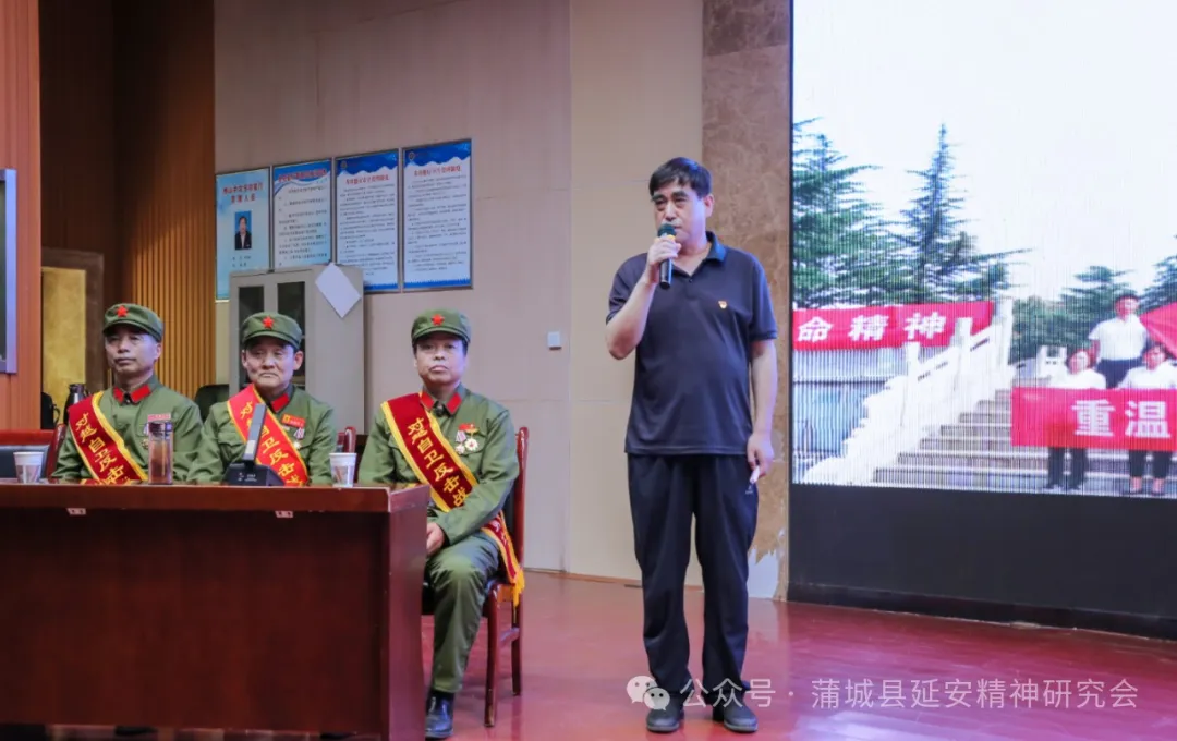【延会巡礼】 “延安精神进校园主题宣讲”走进蒲城县第十小学和桥山中学